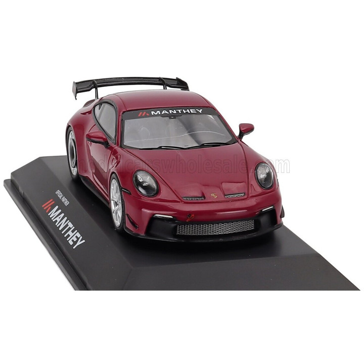 SPARK MODEL PORSCHE 911 992-2 GT3 COUPE MANTHEY KIT 2024 - RUBY STAR 1/43