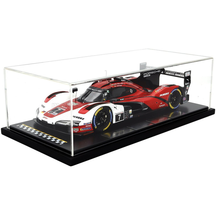 SPARK MODEL PORSCHE 963 9RD 4.6L TURBO V8 TEAM PORSCHE PENSKE MOTORSPORT N 7 WINNER IMSA 24h DAYTONA 2025 FELIPE NASR - NICK