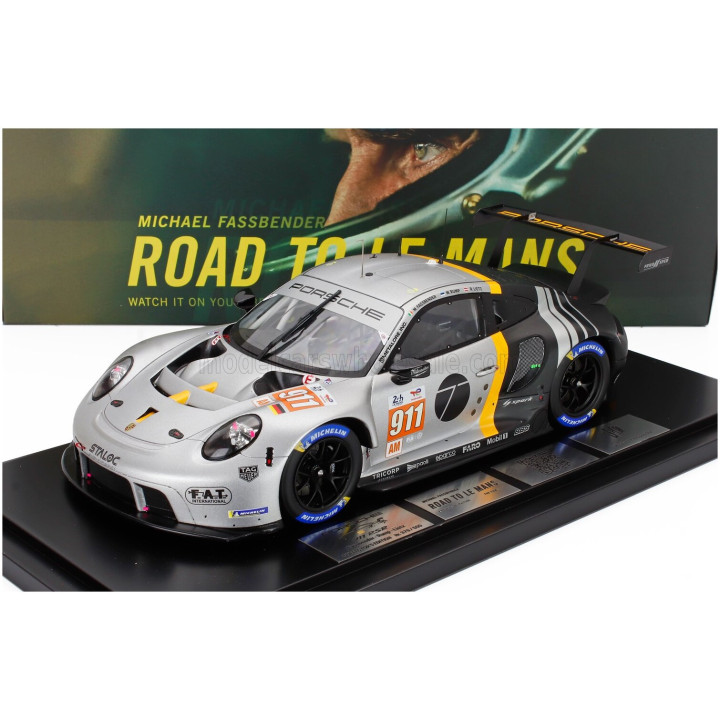 SPARK MODEL PORSCHE 911 991-2 RSR-19 4.2L TEAM PROTON COMPETITION N 911 24h LE MANS 2023 MICHAEL FASSBENDER - RICHARD LIETZ