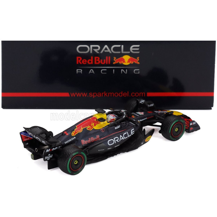 SPARK MODEL RED BULL F1 RB21 TEAM ORACLE RED BULL RACING N 1 2nd AUSTRALIAN GP 2025 MAX VERSTAPPEN - BLUE YELLOW RED 1/64