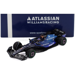 SPARK MODEL WILLIAMS F1 FW47 TEAM WILLIAMS ATLASSIAN RACING N 23 AUSTRALIAN GP 2025 ALEXANDER ALBON - BLUE BLACK 1/64