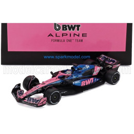SPARK MODEL ALPINE F1 A525 TEAM BWT ALPINE N 10 JAPAN GP 2025 PIERRE GASLY - BLACK BLUE PINK 1/64