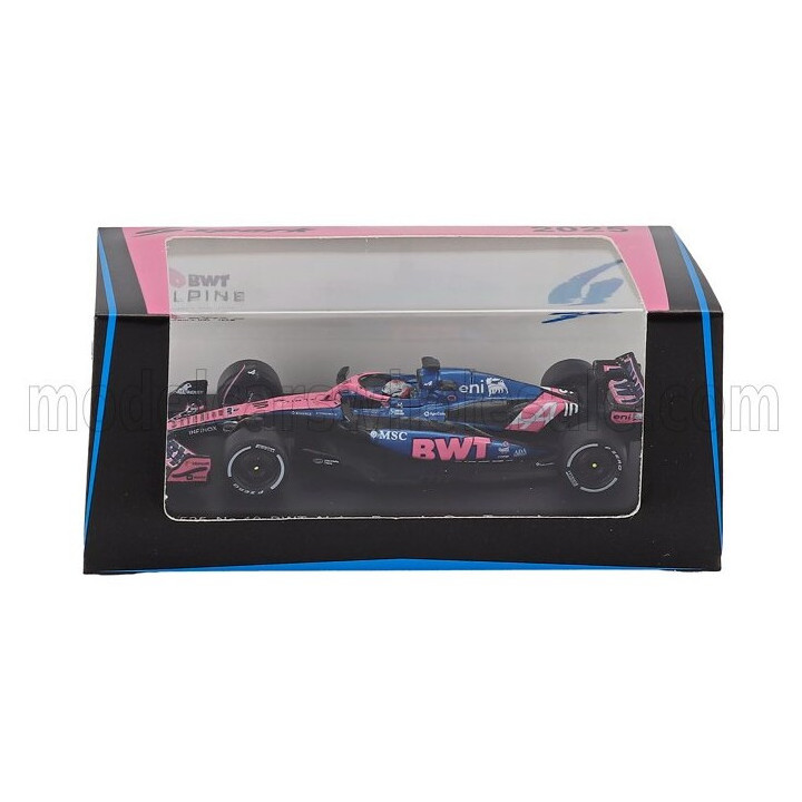 SPARK MODEL ALPINE F1 A525 TEAM BWT ALPINE N 10 JAPAN GP 2025 PIERRE GASLY - BLACK BLUE PINK 1/64