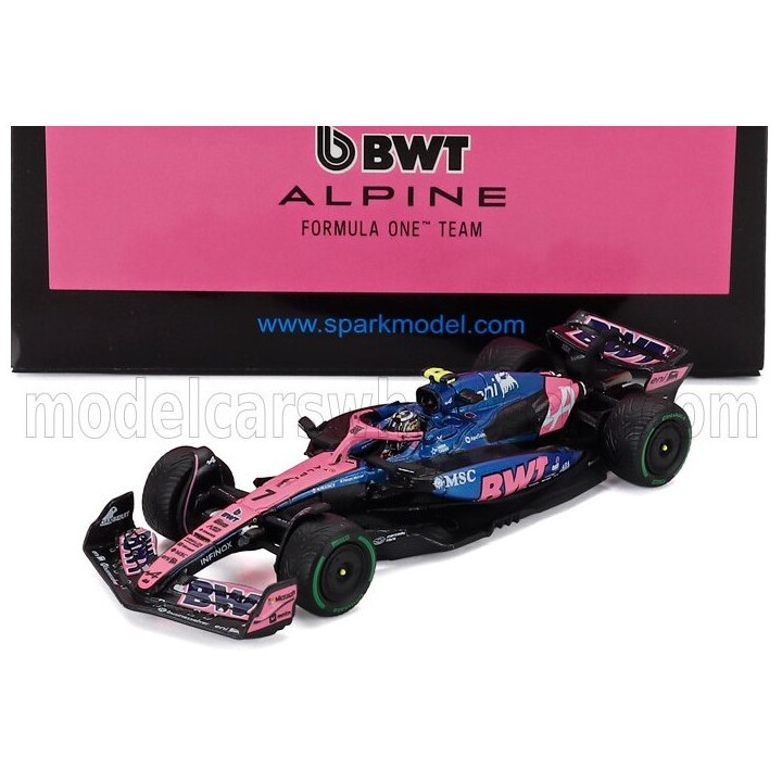 SPARK MODEL ALPINE F1 A525 TEAM BWT ALPINE N 7 AUSTRALIAN GP 2025 JACK DOOHAN - BLACK BLUE PINK 1/64