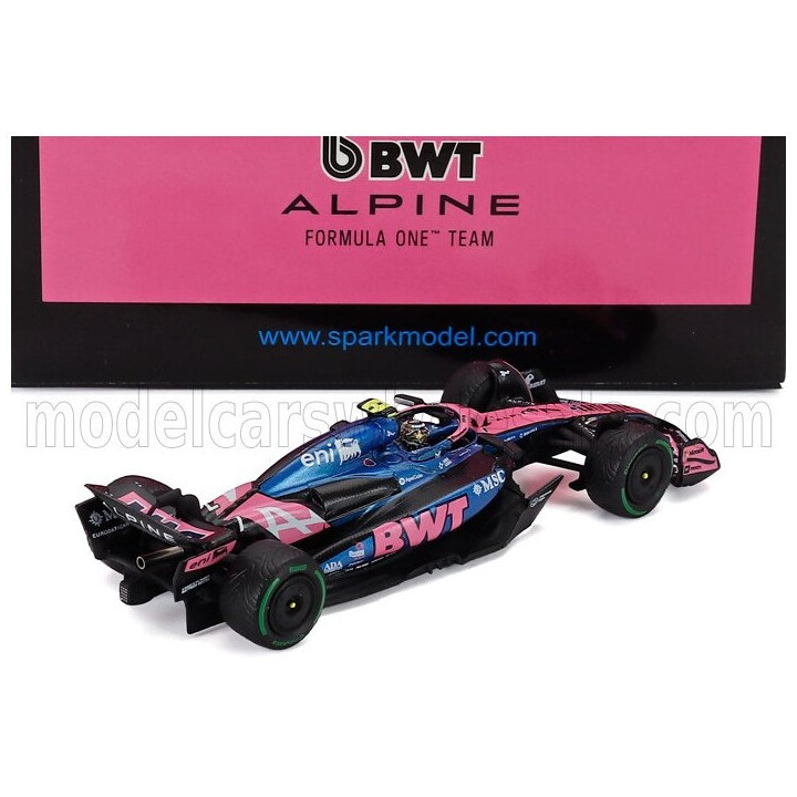 SPARK MODEL ALPINE F1 A525 TEAM BWT ALPINE N 7 AUSTRALIAN GP 2025 JACK DOOHAN - BLACK BLUE PINK 1/64