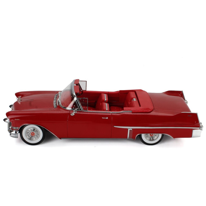 STAMP MODELS CADILLAC SERIES 62 CABRIOLET OPEN 1957 - RED 1/18