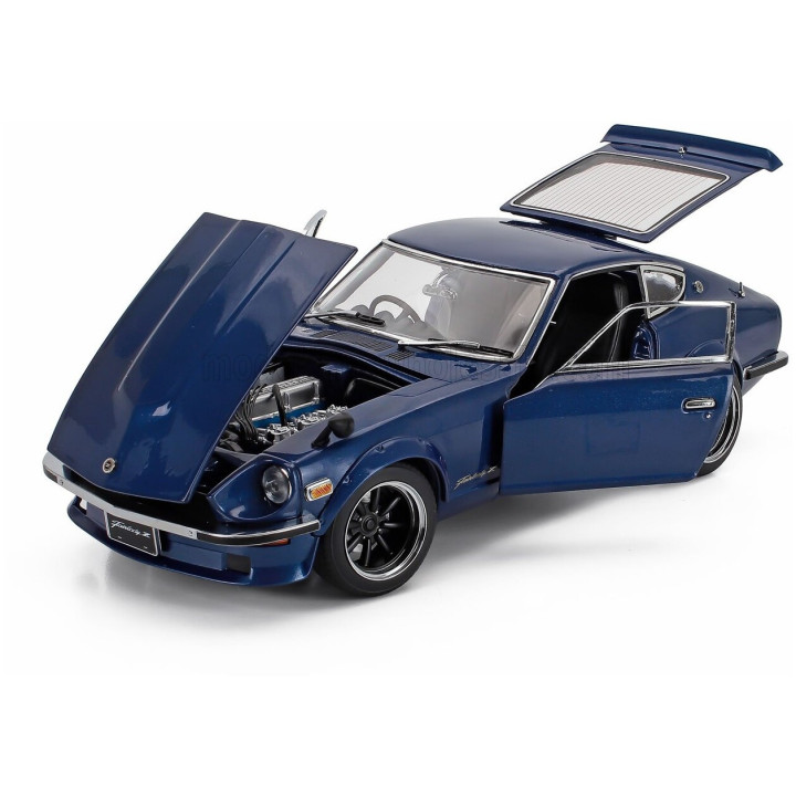 SUN STAR NISSAN FAIRLADY Z (S30) RHD 1970 - MIDNIGHT BLUE 1/18