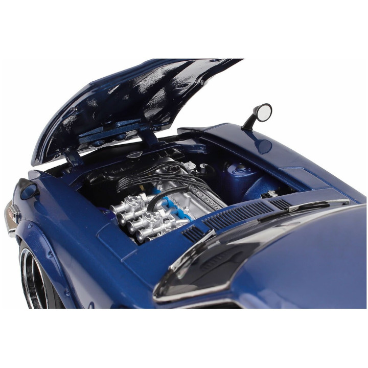 SUN STAR NISSAN FAIRLADY Z (S30) RHD 1970 - MIDNIGHT BLUE 1/18