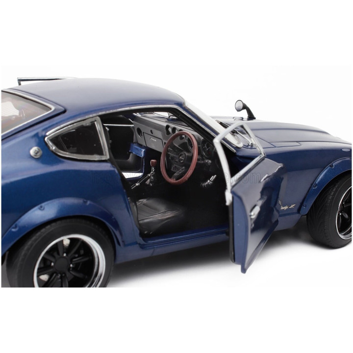 SUN STAR NISSAN FAIRLADY Z (S30) RHD 1970 - MIDNIGHT BLUE 1/18