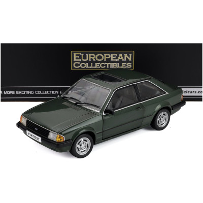 SUN STAR FORD ENGLAND ESCORT MKIII GL RHD 1981 - GREEN 1/18