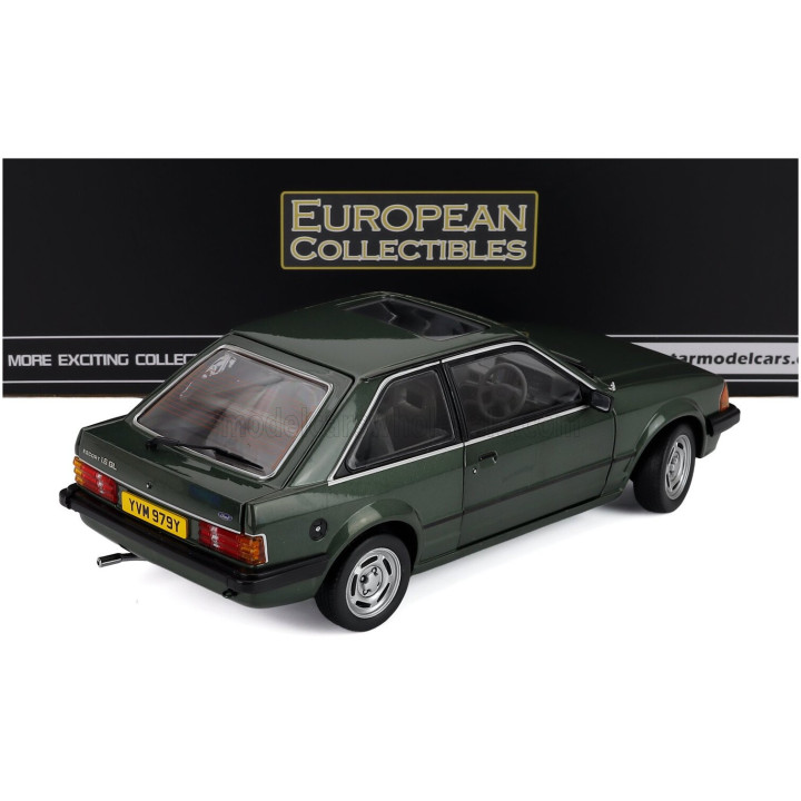 SUN STAR FORD ENGLAND ESCORT MKIII GL RHD 1981 - GREEN 1/18