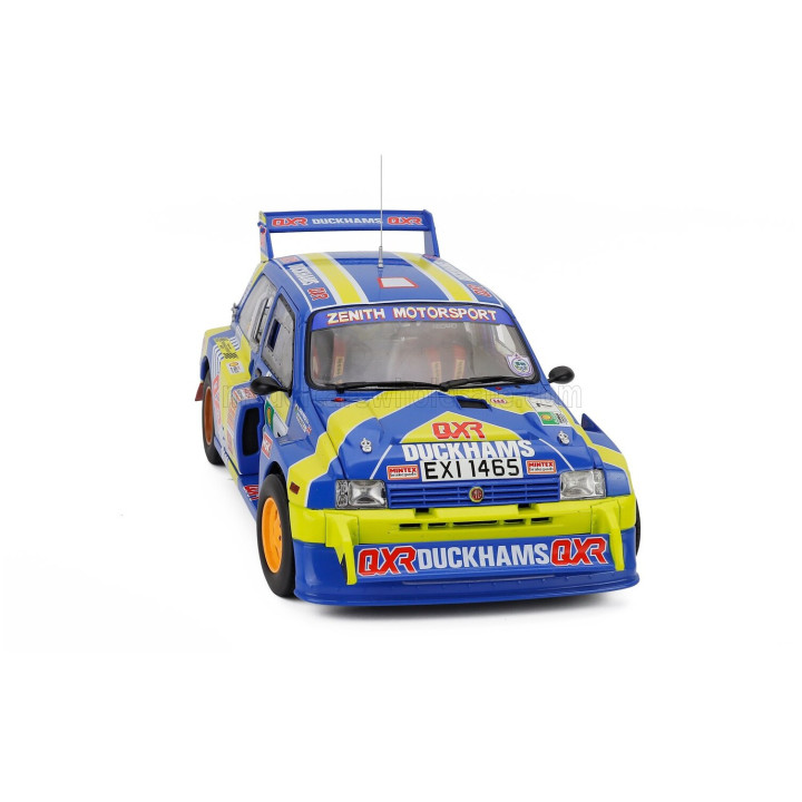 SUN STAR AUSTIN MG METRO 6R4 N 7 RALLY DONEGAL INTERNATIONAL 1993 JOHN PRICE - ANNE MARIE MARIE - BLUE YELLOW WHITE 1/18