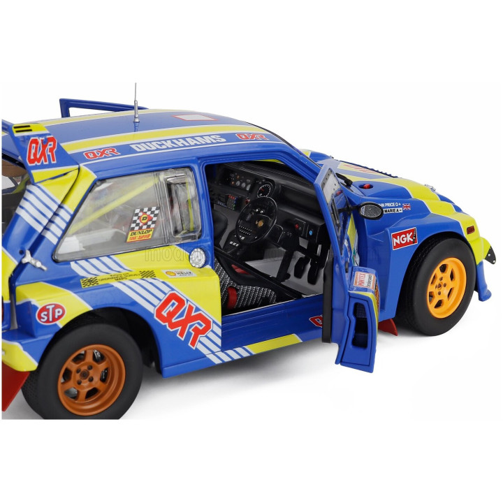 SUN STAR AUSTIN MG METRO 6R4 N 7 RALLY DONEGAL INTERNATIONAL 1993 JOHN PRICE - ANNE MARIE MARIE - BLUE YELLOW WHITE 1/18