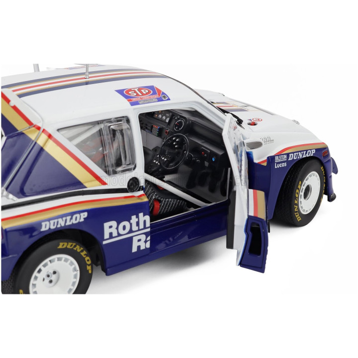 SUN STAR AUSTIN MG METRO 6R4 N 1 WINNER RALLY DONEGAL INTERNATIONAL 1986 BILLY COLEMAN - RONAN MORGAN - WHITE BLUE 1/18