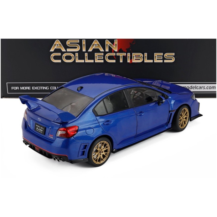SUN STAR SUBARU WRX STi EJ20 FINAL EDITION 2020 - PEARL BLUE 1/18