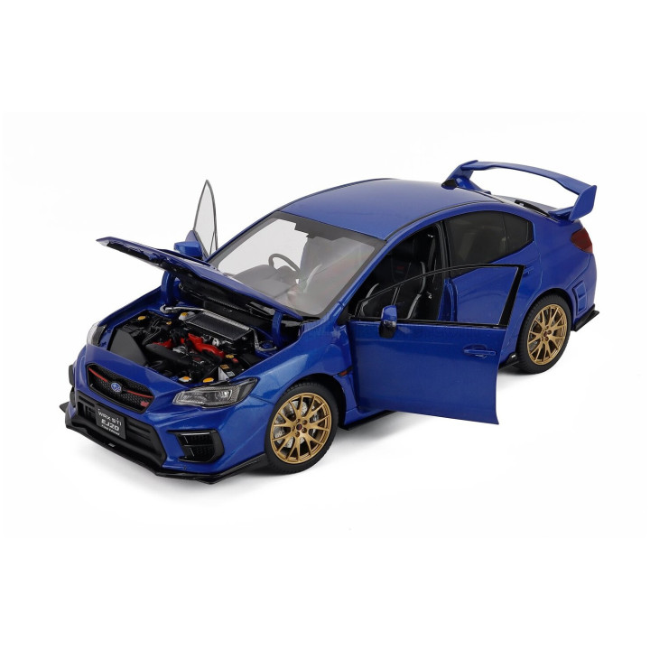 SUN STAR SUBARU WRX STi EJ20 FINAL EDITION 2020 - PEARL BLUE 1/18
