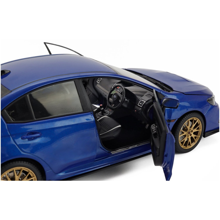 SUN STAR SUBARU WRX STi EJ20 FINAL EDITION 2020 - PEARL BLUE 1/18