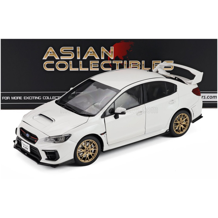SUN STAR SUBARU WRX STi EJ20 FINAL EDITION 2020 - PEARL WHITE 1/18
