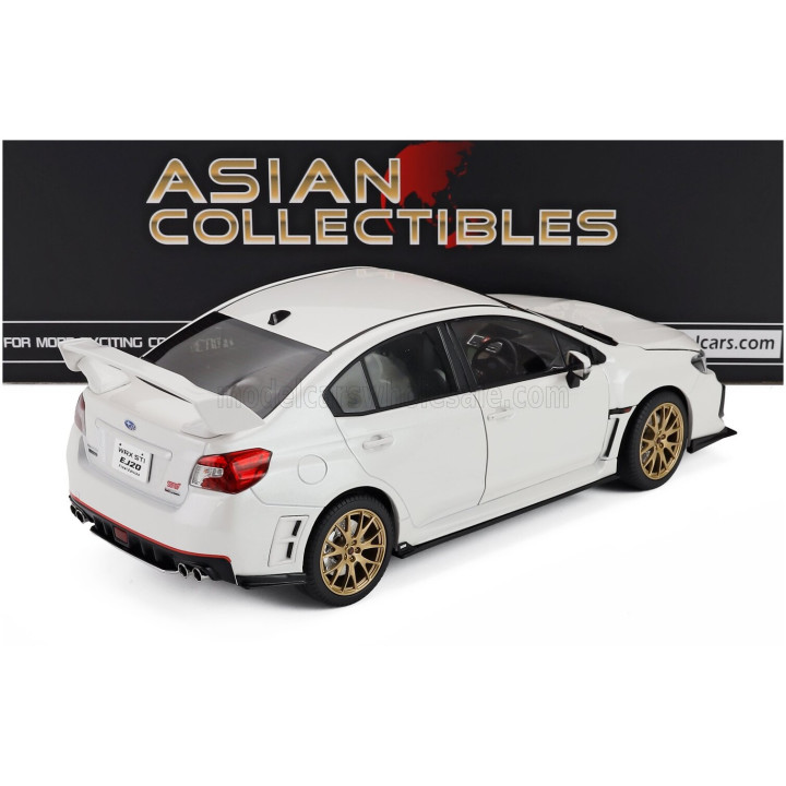 SUN STAR SUBARU WRX STi EJ20 FINAL EDITION 2020 - PEARL WHITE 1/18