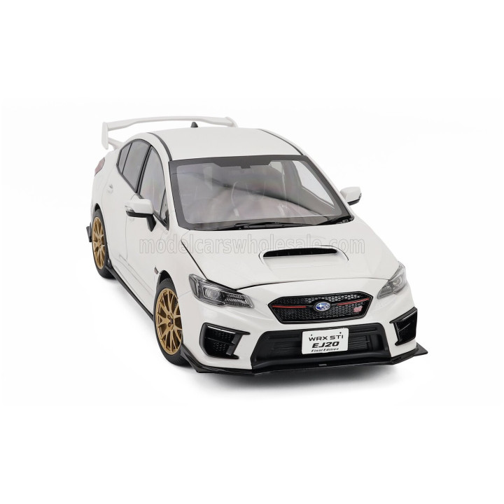 SUN STAR SUBARU WRX STi EJ20 FINAL EDITION 2020 - PEARL WHITE 1/18