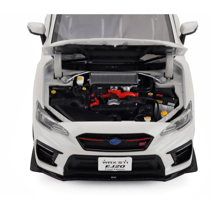 SUN STAR SUBARU WRX STi EJ20 FINAL EDITION 2020 - PEARL WHITE 1/18
