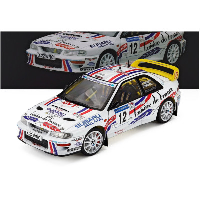 SUN STAR SUBARU IMPREZA WRC00 N 12 WINNER RALLY JIM CLARK MEMORIAL 2002 ANDREW NESBITT - JAMES O'BRIEN - WHITE 1/18