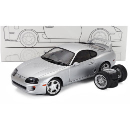 SUN STAR TOYOTA SUPRA (A80) RHD COUPE 2014 - SILVER 1/18
