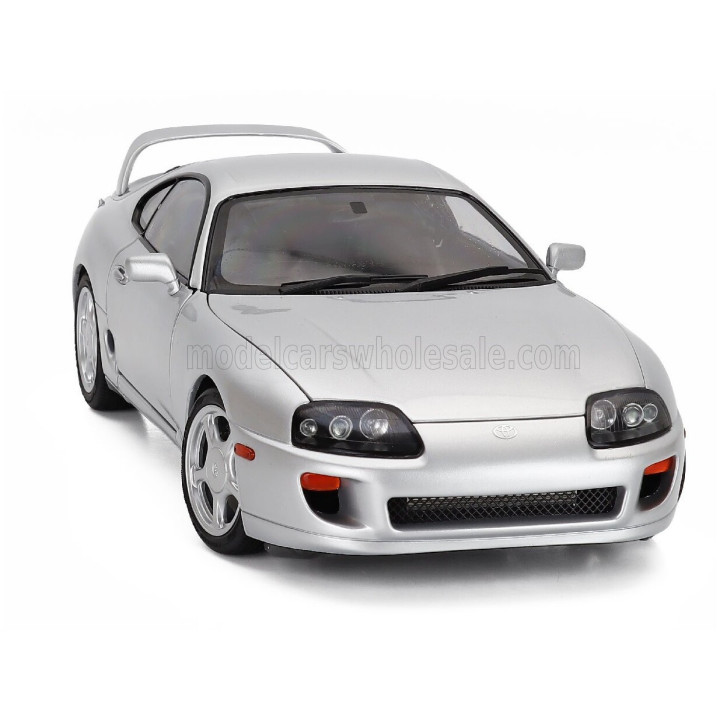 SUN STAR TOYOTA SUPRA (A80) RHD COUPE 2014 - SILVER 1/18