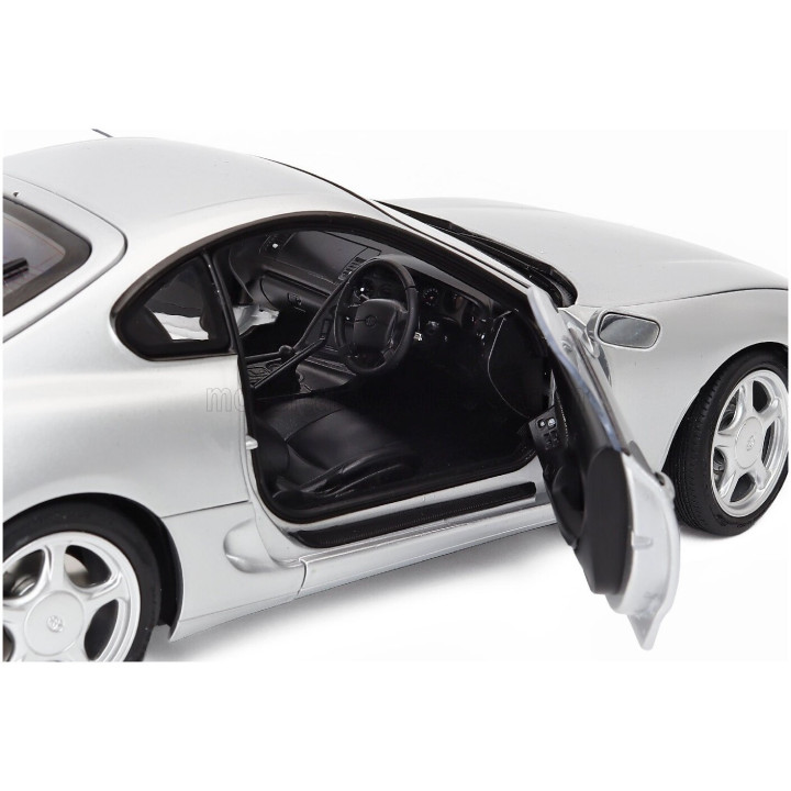 SUN STAR TOYOTA SUPRA (A80) RHD COUPE 2014 - SILVER 1/18