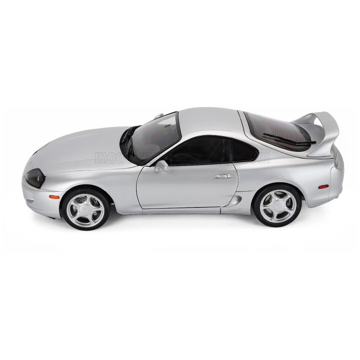 SUN STAR TOYOTA SUPRA (A80) LHD COUPE 2014 - SILVER 1/18