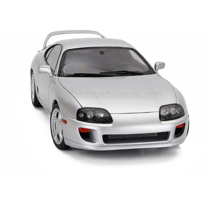 SUN STAR TOYOTA SUPRA (A80) LHD COUPE 2014 - SILVER 1/18