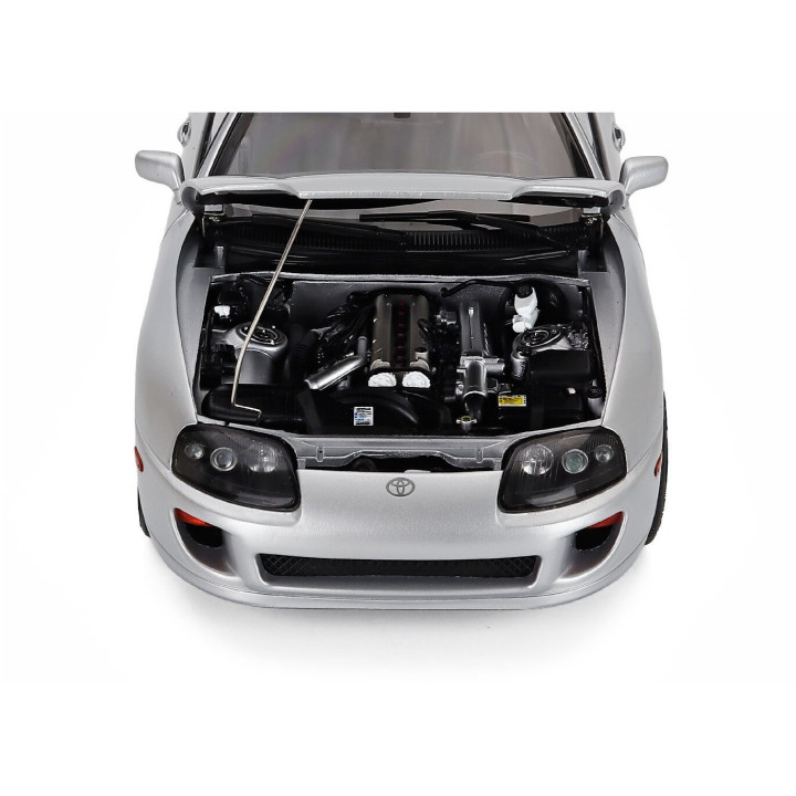 SUN STAR TOYOTA SUPRA (A80) LHD COUPE 2014 - SILVER 1/18