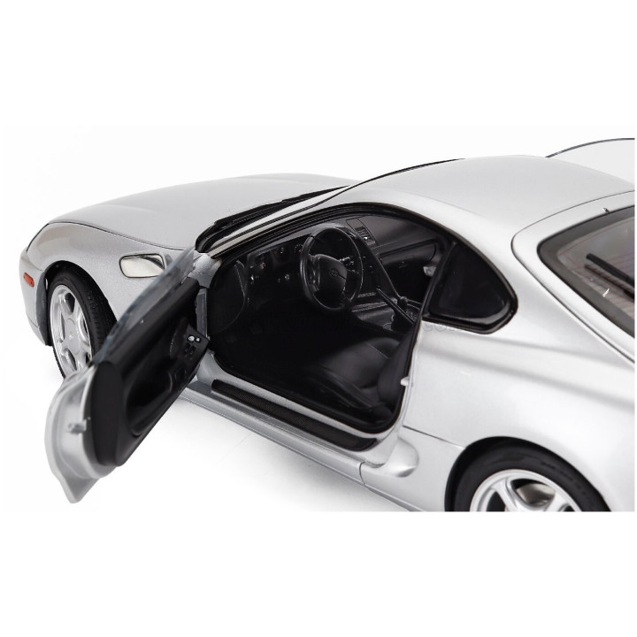 SUN STAR TOYOTA SUPRA (A80) LHD COUPE 2014 - SILVER 1/18