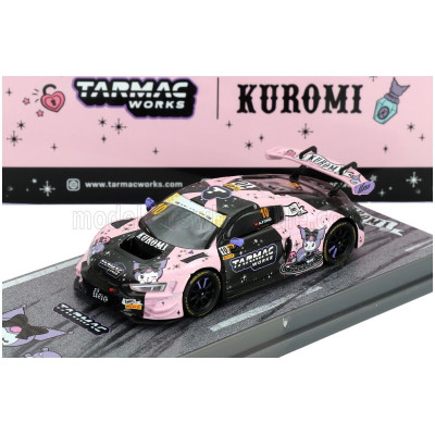 TARMAC AUDI R8 LMS GT3 EVO II 5.2L V10 TEAM UNO RACING N 10 FIA GT WOLRD CUP MACAU GT 2024 ADDERLY FONG - BLACK PINK 1/64
