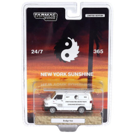 TARMAC DODGE RAM 150 VAN NEW YORK SUNSHINE REPAIRS LLC. 1996 - WHITE 1/64