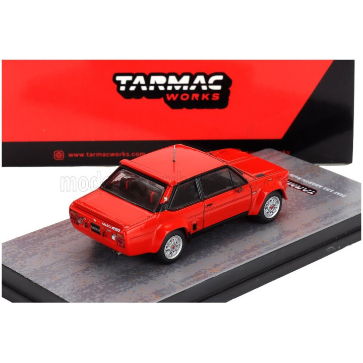 TARMAC FIAT 131 ABARTH 1976 - RED 1/64