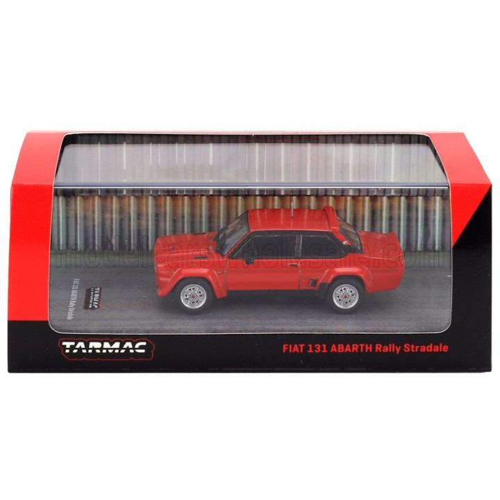 TARMAC FIAT 131 ABARTH 1976 - RED 1/64