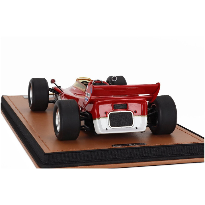 TECNOMODEL LOTUS F1 56B N 3 BRITISH GP 1971 REINE WISELL - RED WHITE GOLD 1/18