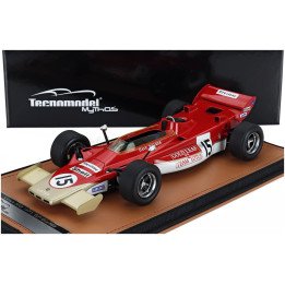 TECNOMODEL LOTUS F1 56B N 15 GP DUTCH 1971 DAVE WALKER - RED WHITE GOLD 1/18