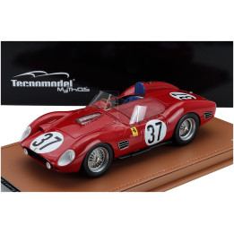 TECNOMODEL FERRARI DINO 196S 1984cc V6 SPIDER N 37 12h SEBRING 1961 WILLIAM HELBURN - SKIP HUDSON - JOHN FULP - RED 1/18