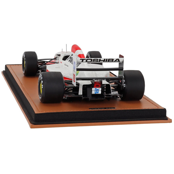TECNOMODEL FOOTWORK F1 FA13 MUGEN HONDA N 10 JAPAN GP 1992 AGURI SUZUKI - WHITE RED 1/18