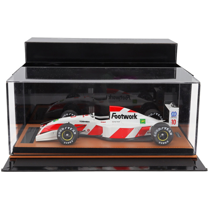 TECNOMODEL FOOTWORK F1 FA13 MUGEN HONDA N 10 JAPAN GP 1992 AGURI SUZUKI - WHITE RED 1/18