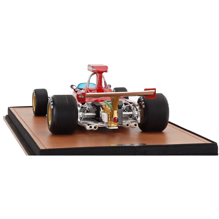 TECNOMODEL FERRARI F1 312 B3 (BROKE NOSE) N 4 CANADA GP 1973 ARTURO MERZARIO - RED WHITE 1/18