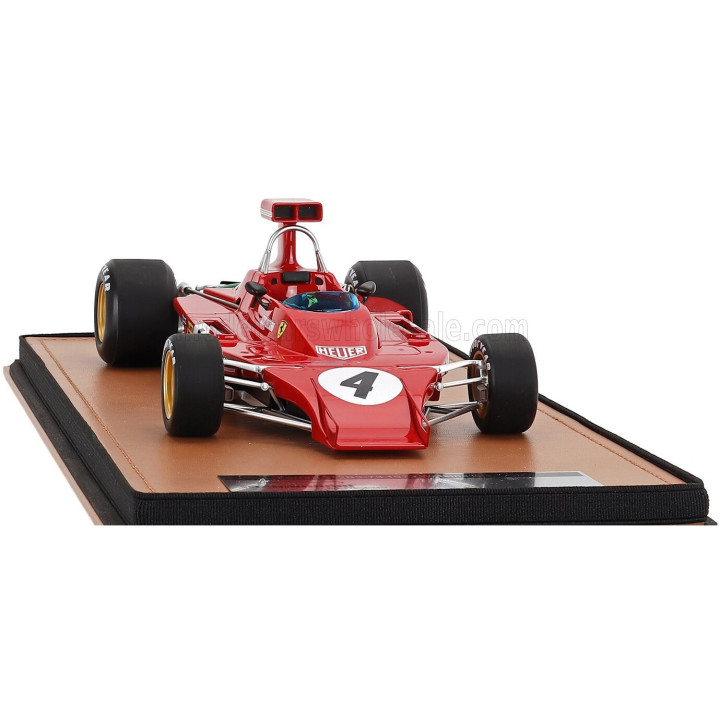 TECNOMODEL FERRARI F1 312 B3 N 4 USA WATKINS GLEN GP 1973 ARTURO MERZARIO - RED 1/18