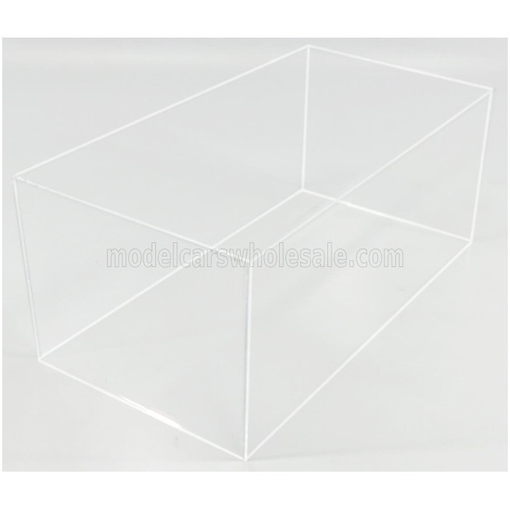 TECNOMODEL VETRINA DISPLAY BOX ONLY TRANSPARENT COVER - SOLO COPERTURA TRASPARENTE - Lungh.LENGHT cm 30.8 X Largh.WIDTH cm 16.2