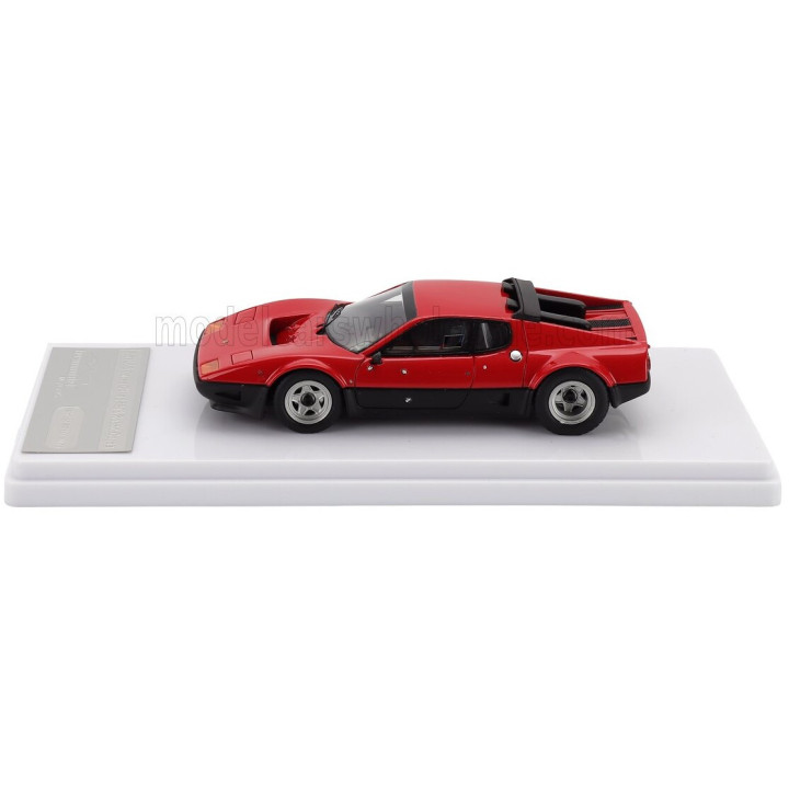 TECNOMODEL FERRARI 512BB CORSA CLIENTI 1978 - ROSSO CORSA - RED BLACK 1/43