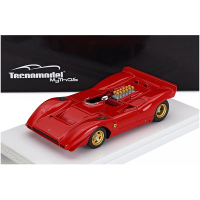 TECNOMODEL FERRARI 612P CAN-AM PRESS VERSION 1969 - RED 1/43
