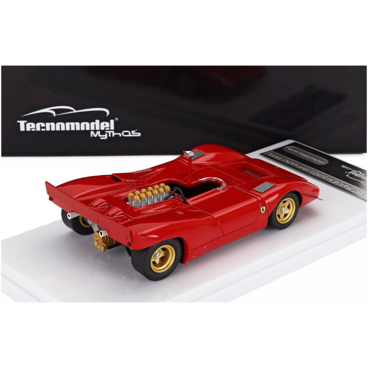TECNOMODEL FERRARI 612P CAN-AM PRESS VERSION 1969 - RED 1/43