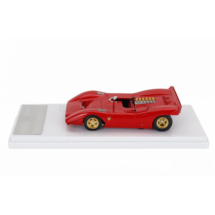 TECNOMODEL FERRARI 612P CAN-AM PRESS VERSION 1969 - RED 1/43