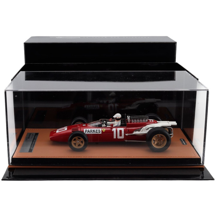 TECNOMODEL FERRARI F1 312 N 10 NURBURGRING GP (with pilot figure) 1966 MIKE PARKES - RED 1/18